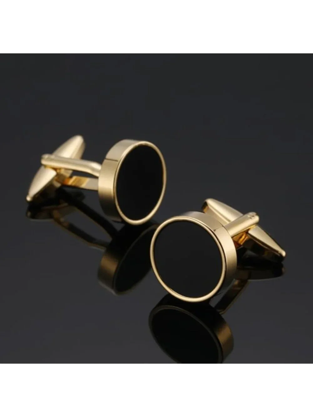Elegant Gold Cufflinks Set of 4 with Mother of Pearl - Perfect for Weddings